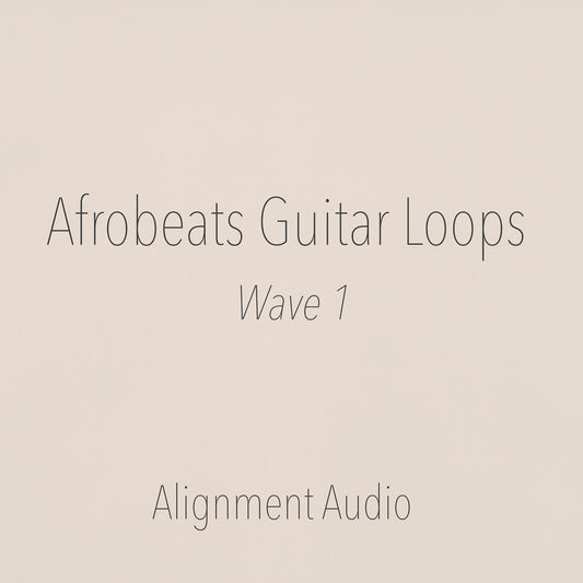 Afrobeats Guitar Loops, Wave 1 (Exclusive: Limit 25)