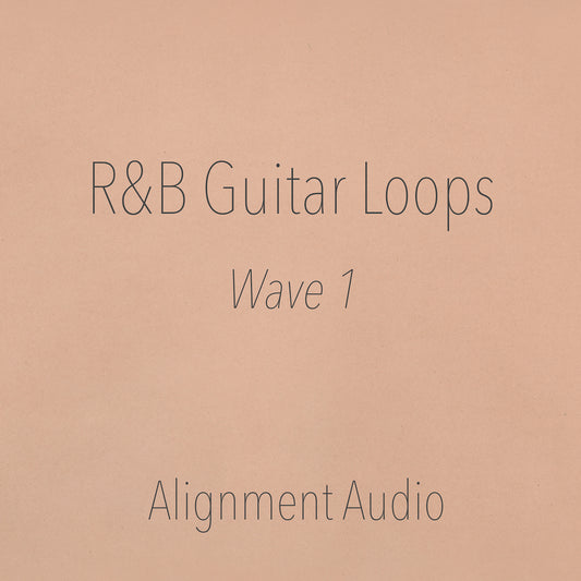 R&B Guitar Loops, Wave 1 (Exclusive: Limit 25)