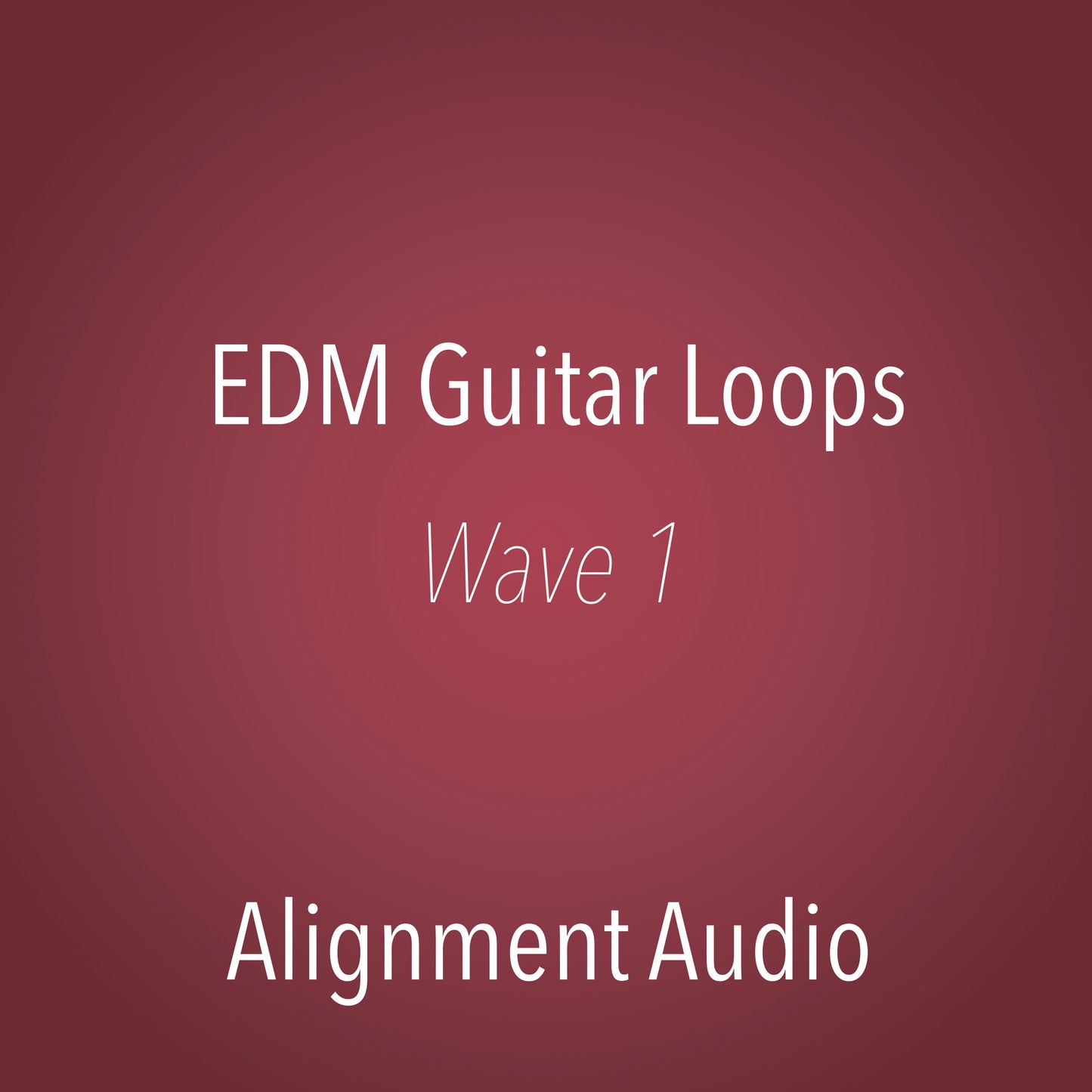 EDM Guitar Loops, Wave 1 (Limited: Only 25 Available)